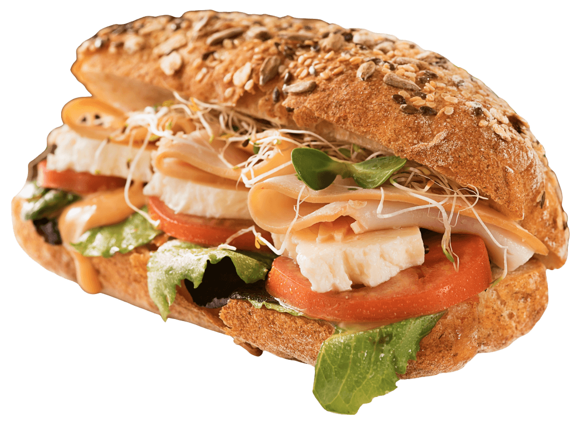Sandwich maison servi en trio à la sandwicherie fine de L’Odika à Drummondville